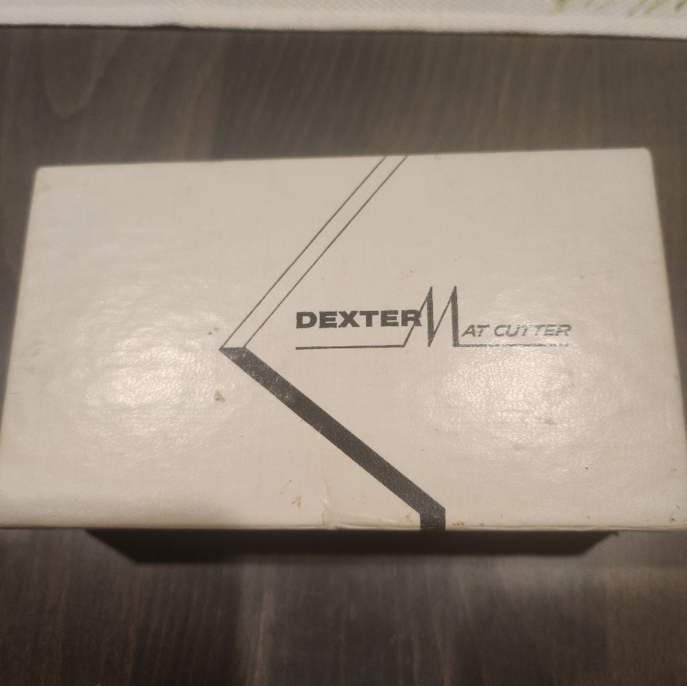 Vintage Dexter Mat Cutter with blade.